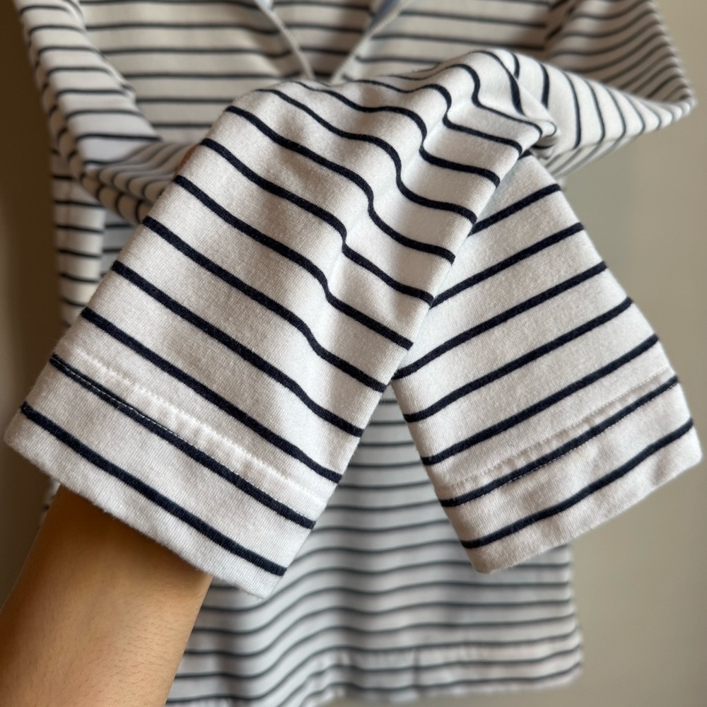 Southern Tide Women's Heather Tara Quarter Zip in Heather Navy - Size XS - Picture 11 of 15